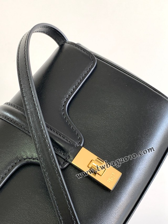Celine專櫃23s春季新品SOFT16迷你光滑牛皮革手袋 賽琳單肩斜挎全皮女包 sldj2385